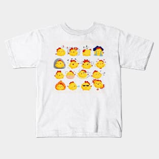 Smiley Chicks Kids T-Shirt